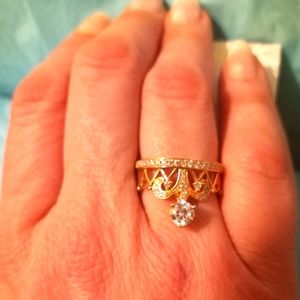 *New* Rose Gold Tiara Ring